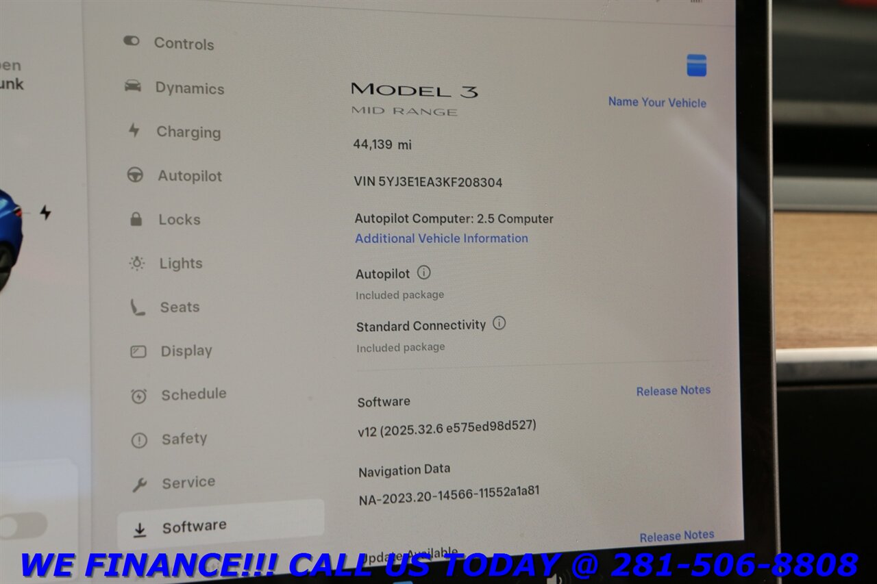 2019 Tesla Model 3 2019 Mid Range AUTOPILOT NAV PANO CAMERA 44K MLS - Photo 16 - Houston, TX 77031