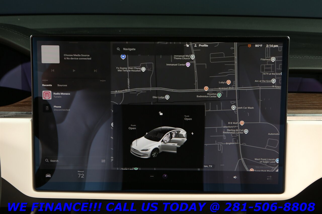 2022 Tesla Model S 2022 AWD FSD NAV PANO HEATSEAT 53K MLS   - Photo 15 - Houston, TX 77031