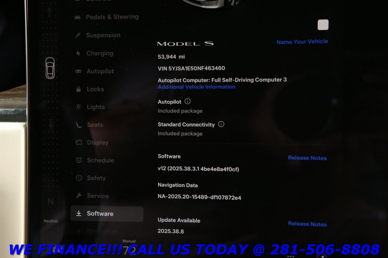 2022 Tesla Model S 2022 AWD FSD NAV PANO HEATSEAT 53K MLS   - Photo 16 - Houston, TX 77031