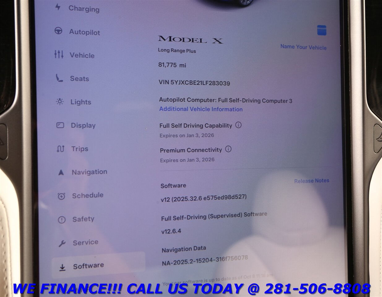 2020 Tesla Model X 2020 Long Range Plus 6-PASS AWD FSD3 AUTOPILOT NAV - Photo 16 - Houston, TX 77031