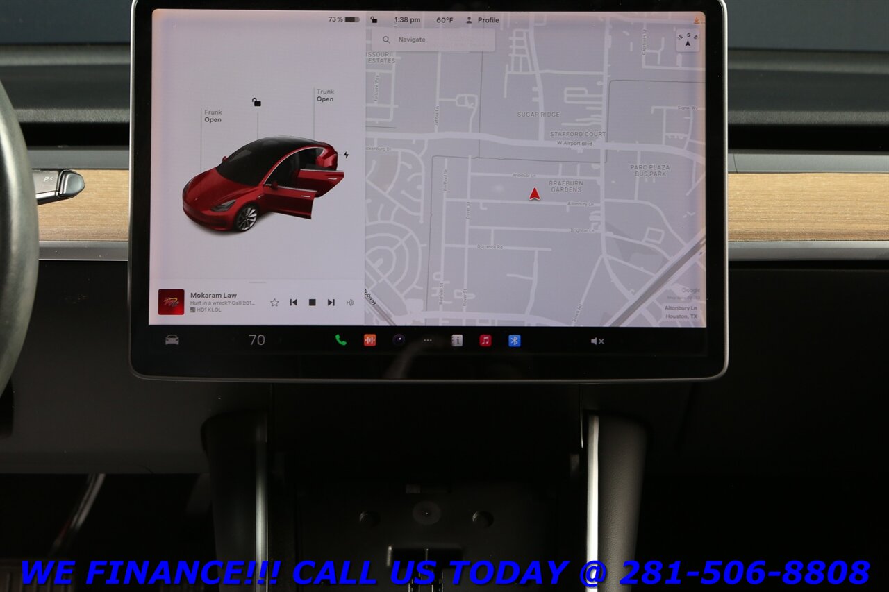 2019 Tesla Model 3 2019 Long Range AWD FSD NAV PANO HEATSEAT 76K   - Photo 15 - Houston, TX 77031