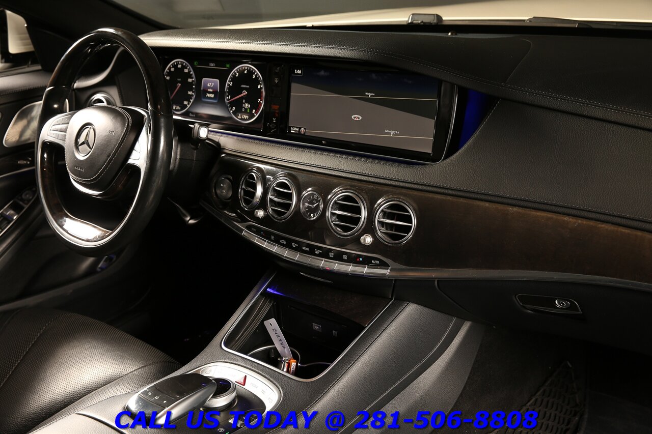 2016 Mercedes-Benz 2016 S550 DESIGNO SPORT PANO BURMESTER 74K Mi - Photo 20 - Houston, TX 77031