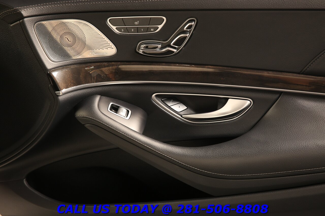 2016 Mercedes-Benz 2016 S550 DESIGNO SPORT PANO BURMESTER 74K Mi - Photo 26 - Houston, TX 77031