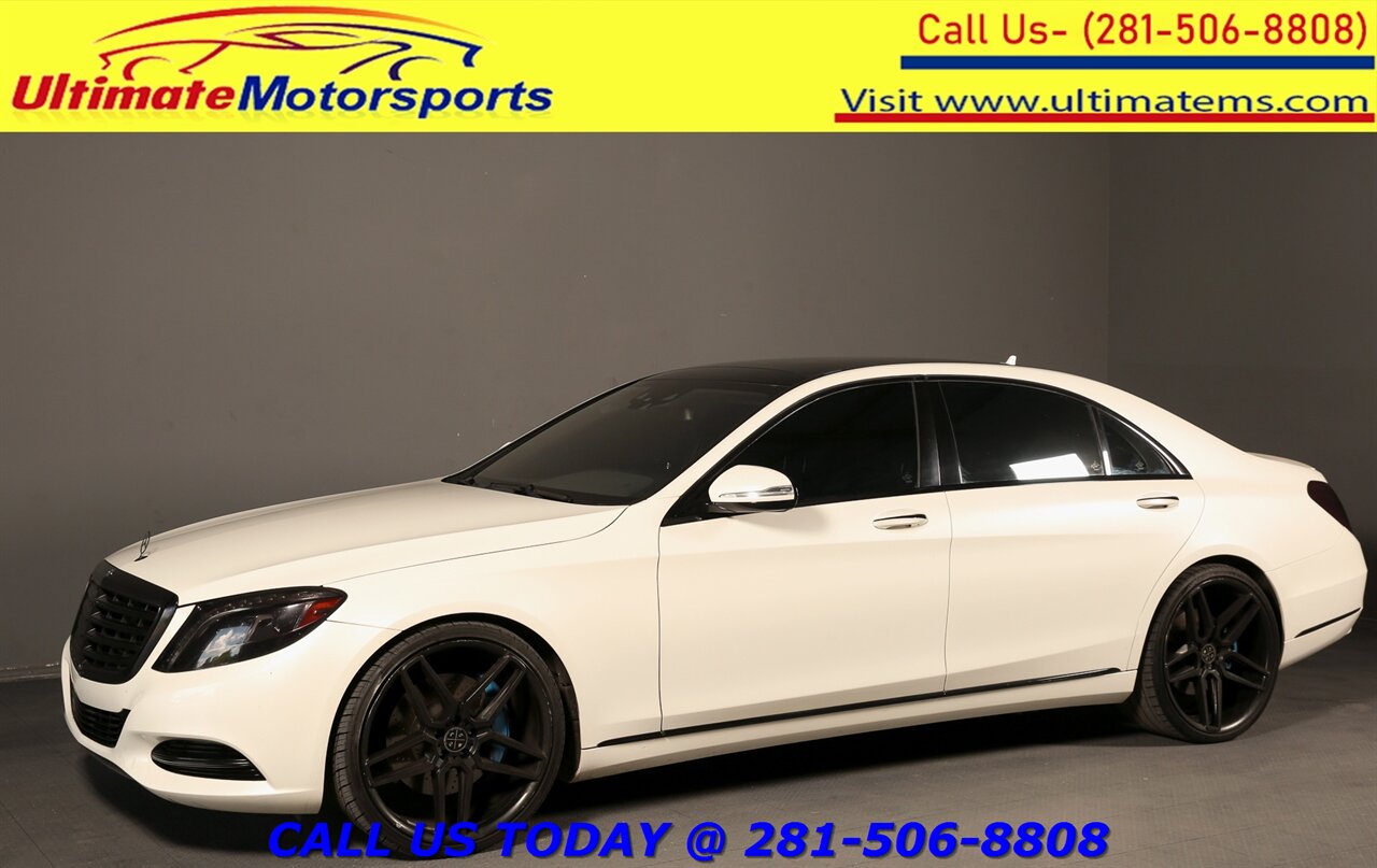 2016 Mercedes-Benz 2016 S550 DESIGNO SPORT PANO BURMESTER 74K Mi   - Photo 1 - Houston, TX 77031