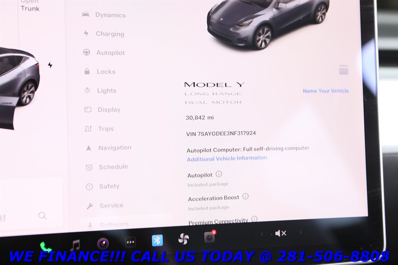 2022 Tesla Model Y 2022 Long Range AWD FSD NAV PANO HEATSEAT 30K   - Photo 15 - Houston, TX 77031