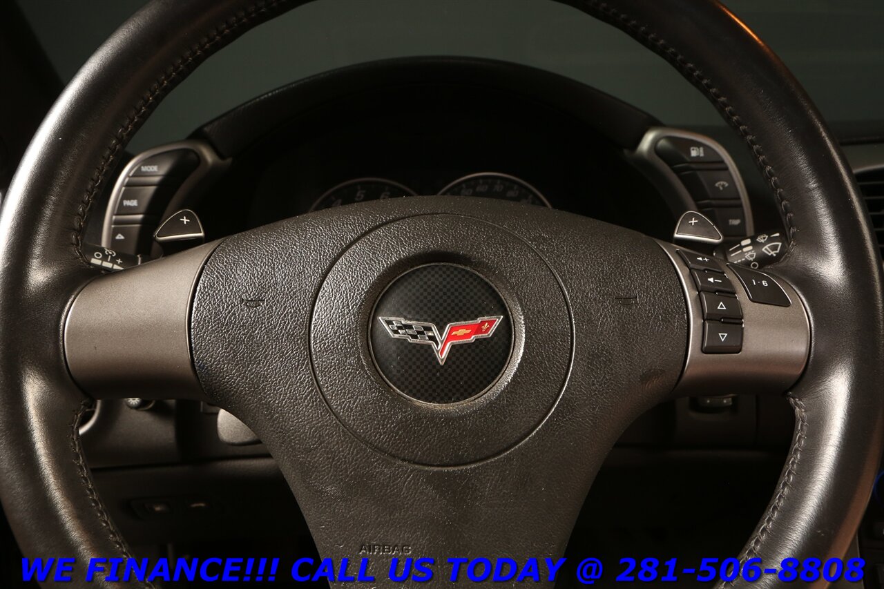 2007 Chevrolet CHEVROLET CORVETTE C6 3LT CONVERTIBLE NAVIGATION HUD HEATSEAT 65K   - Photo 13 - Houston, TX 77031