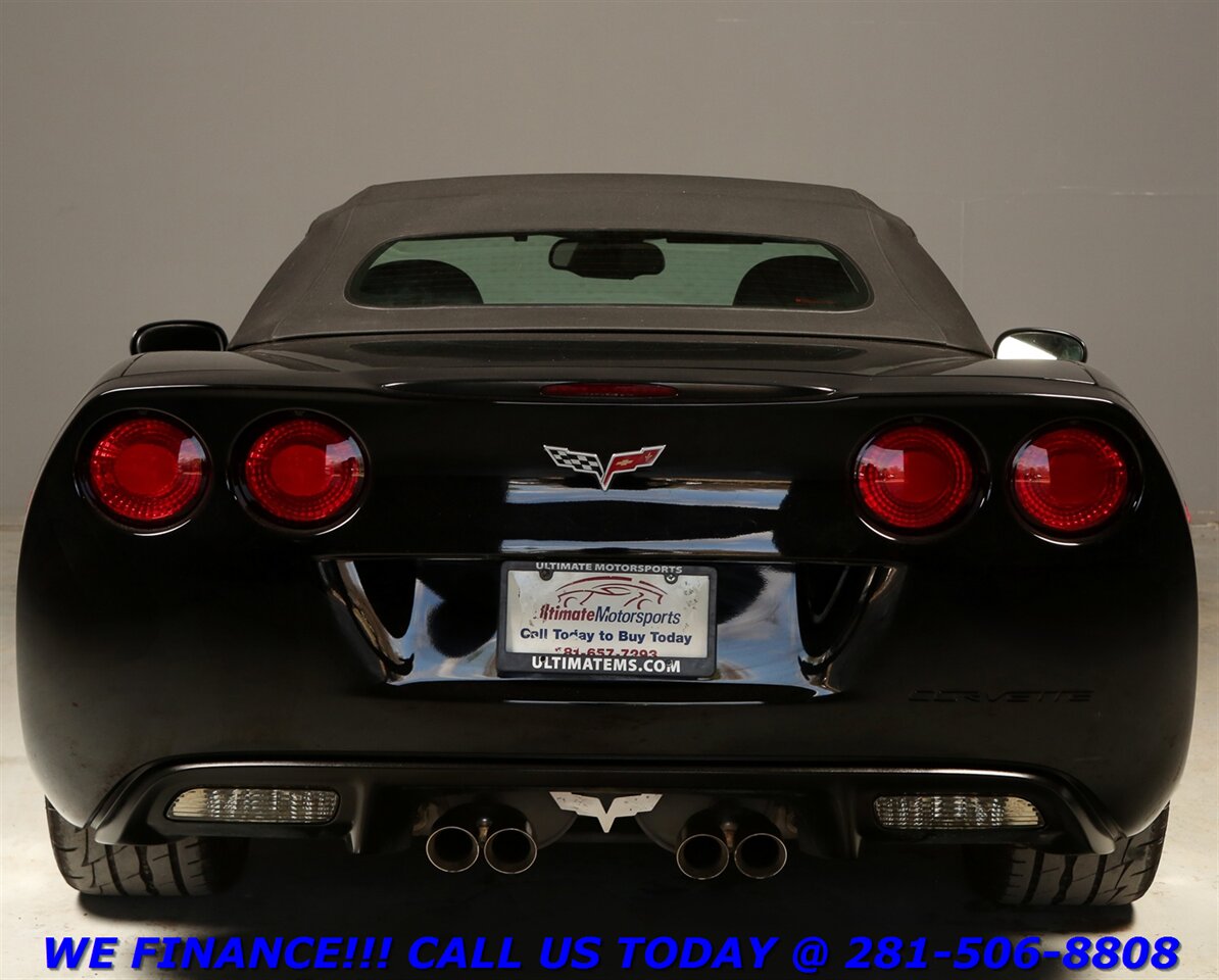 2007 Chevrolet CHEVROLET CORVETTE C6 3LT CONVERTIBLE NAVIGATION HUD HEATSEAT 65K   - Photo 5 - Houston, TX 77031