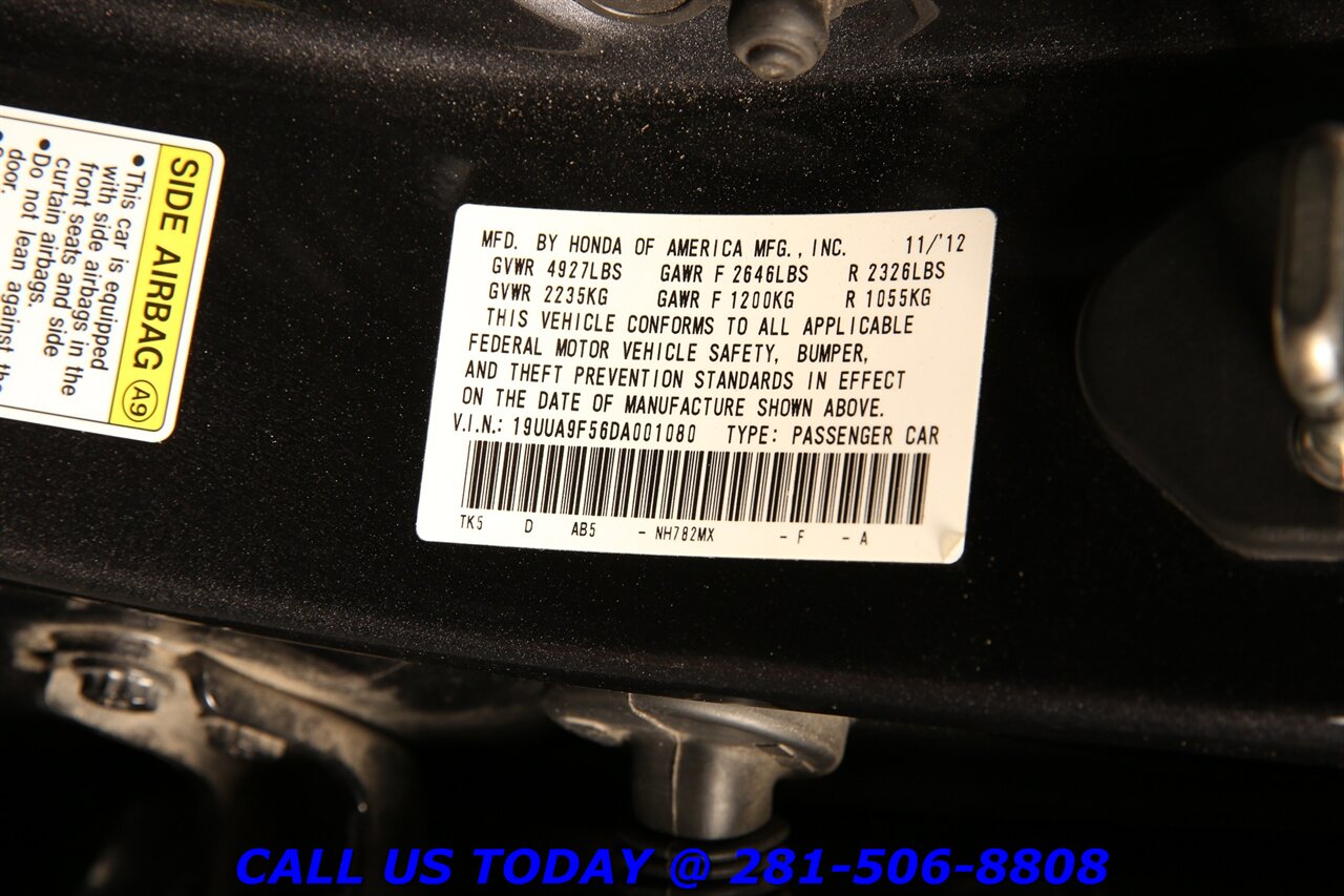2013 Acura TL 2013 3.7 TECH AWD NAV SUN LEATHER HEATSEAT CAMERA   - Photo 29 - Houston, TX 77031