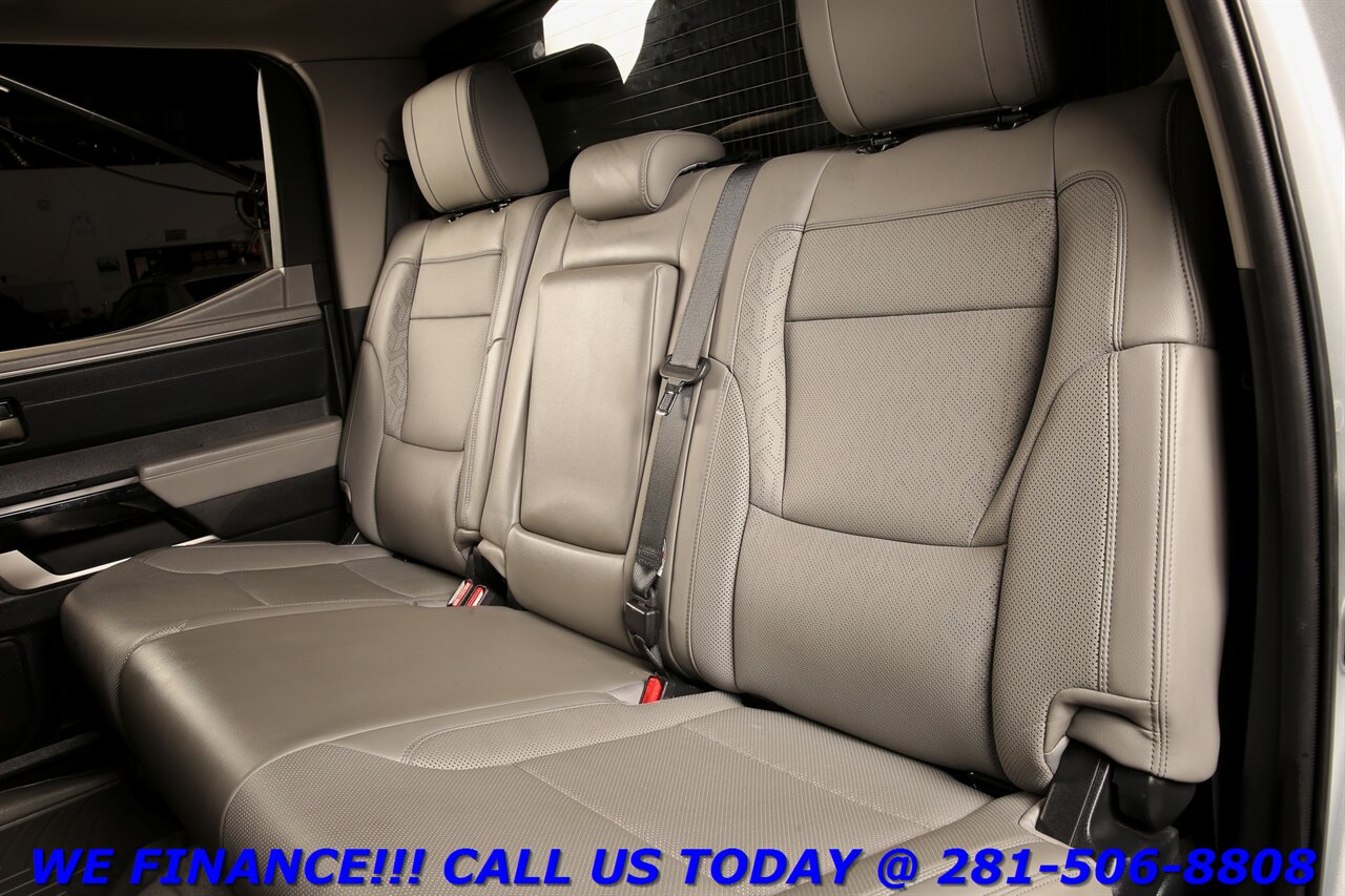 2023 Toyota Tundra 2023 Limited 4x4 CREW NAV PANO RADAR CRUISE BLIND   - Photo 23 - Houston, TX 77031