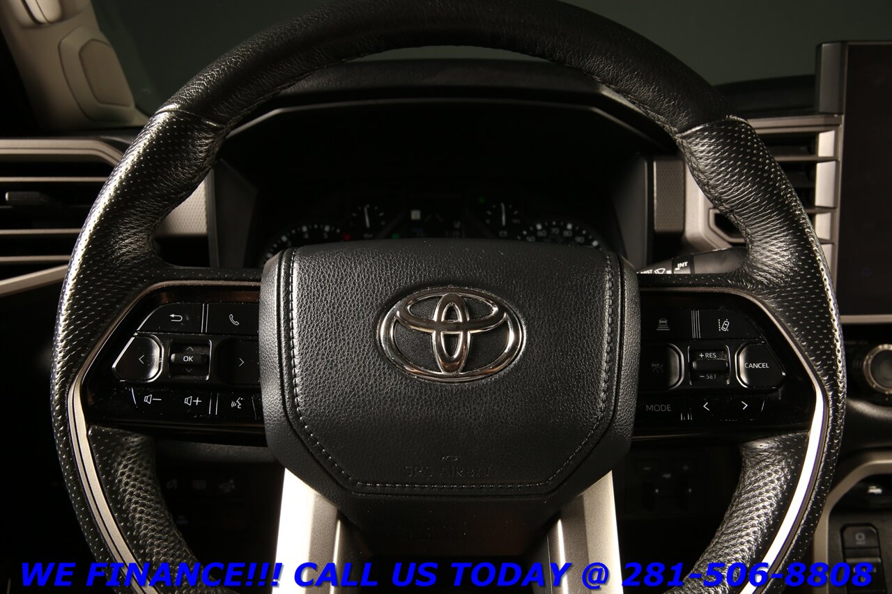 2023 Toyota Tundra 2023 Limited 4x4 CREW NAV PANO RADAR CRUISE BLIND   - Photo 14 - Houston, TX 77031