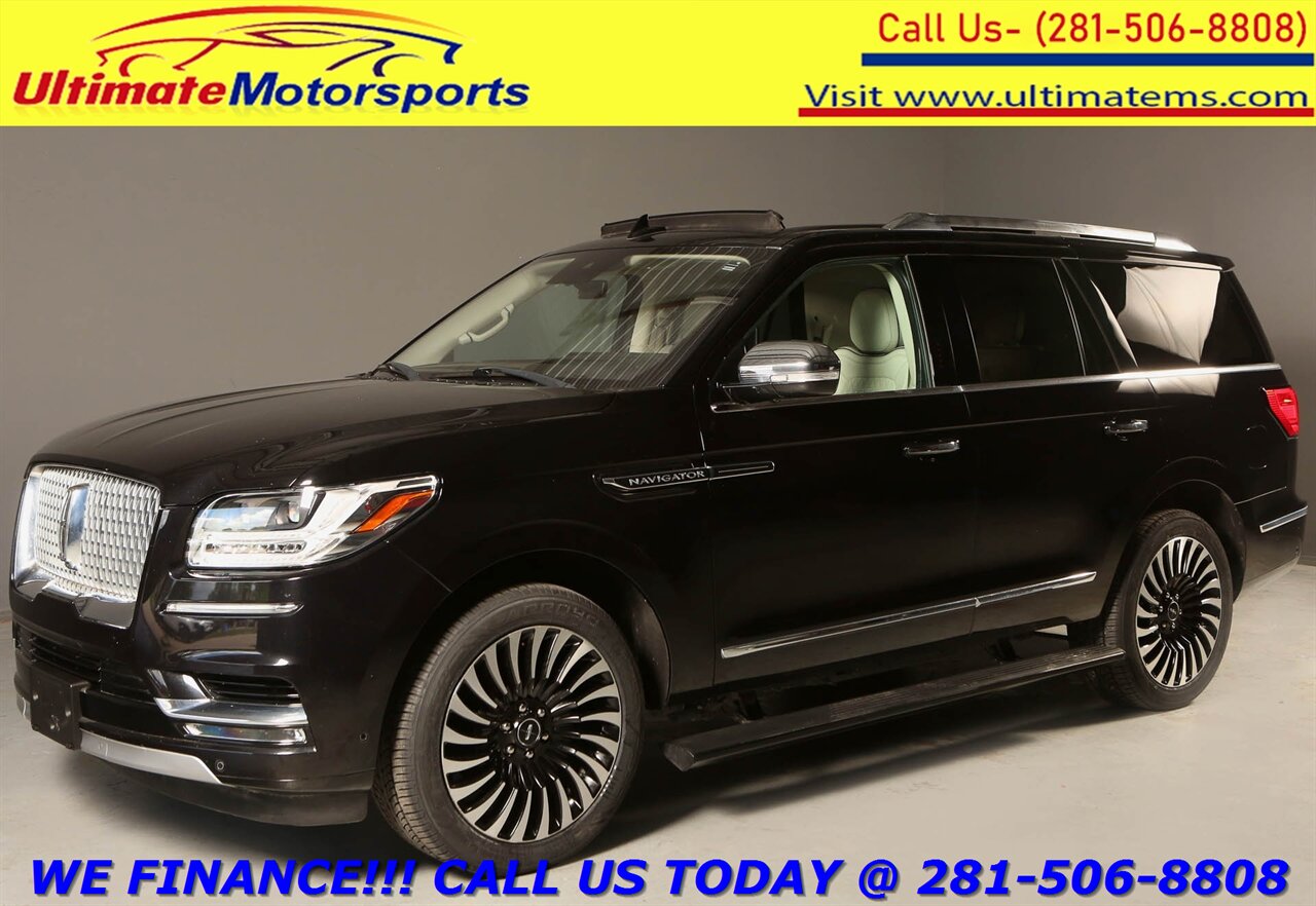 2019 Lincoln Navigator 2019 Black Label 4x4 NAV HUD PANO 7PASS DVD CRUISE - Photo 1 - Houston, TX 77031