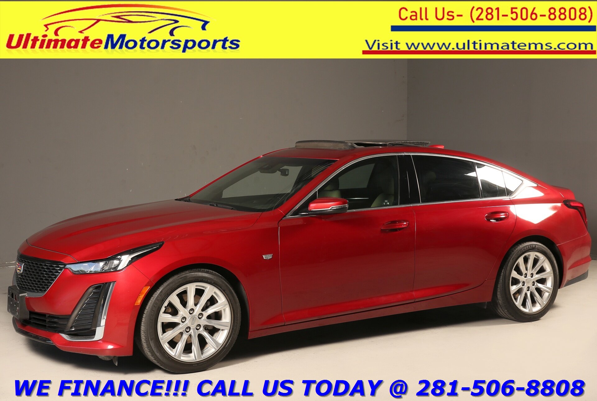 2020 Cadillac CT5 2020 Luxury NAV PANO ADAPT HEATSEAT BOSE 38K MLS   - Photo 1 - Houston, TX 77031