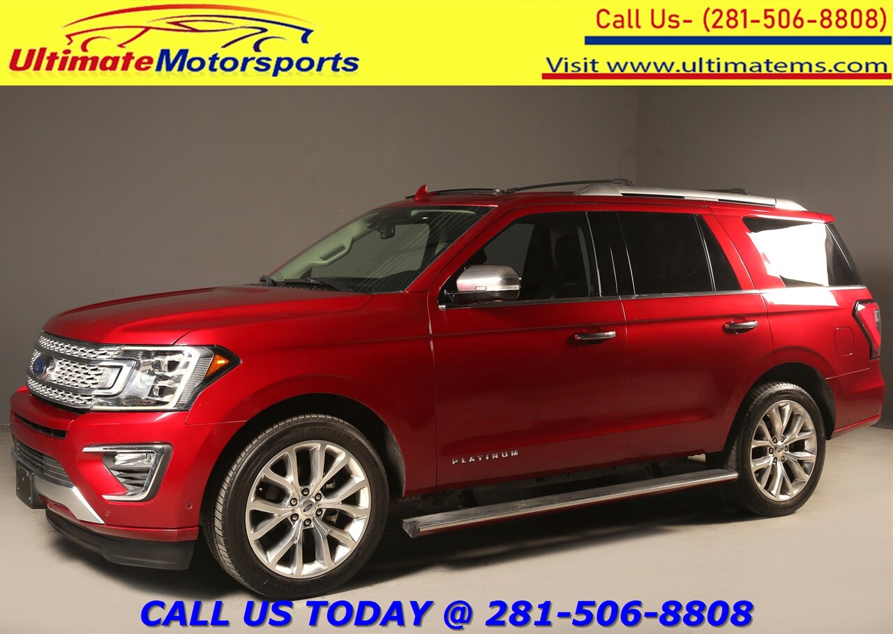 2018 Ford Expedition 2018 Platinum NAV PANO ADAPT-CRUISE 7-PASS CAMERA   - Photo 1 - Houston, TX 77031