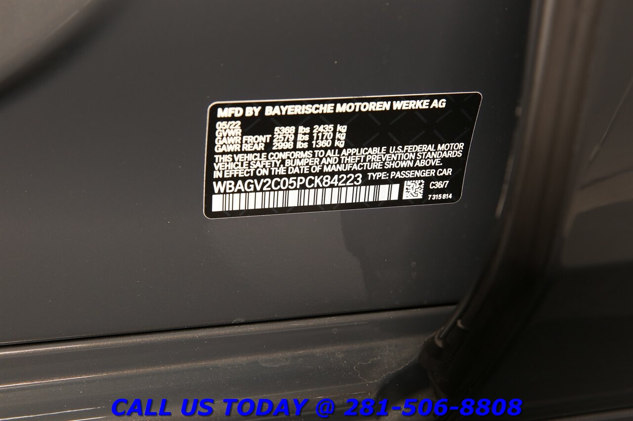 2023 BMW 2023 840i Gran Coupe M-Sport RED HUD PANO 45K Mi - Photo 33 - Houston, TX 77031