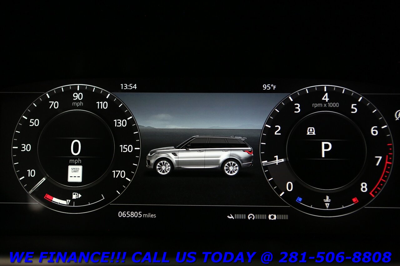 2019 Land Rover Range Rover Sport 2019 Dynamic Supercharged 5.0 V8 NAV HUD PANO MERI - Photo 15 - Houston, TX 77031