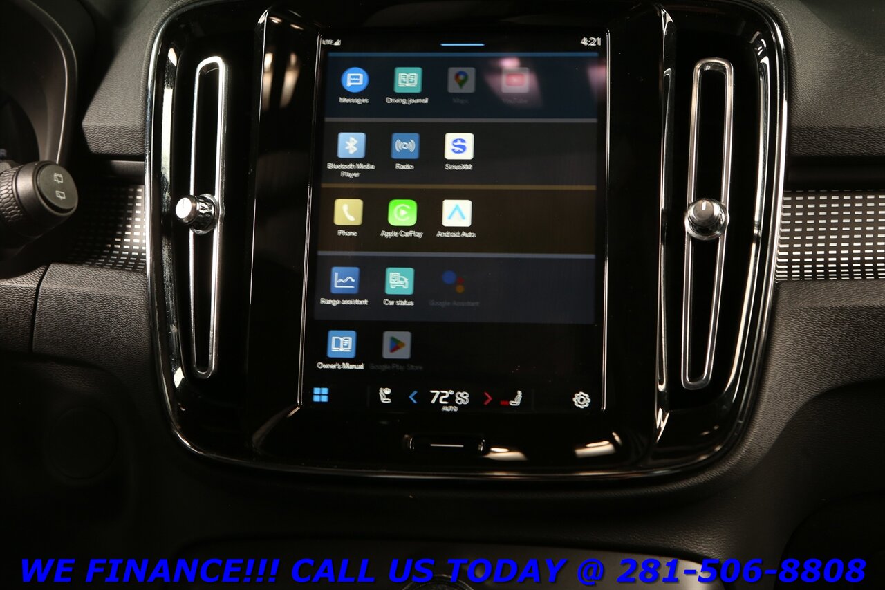 2022 Volvo XC40 Recharge 2022 P8 Twin Plus AWD CARPLAY PANO BLIS 54K   - Photo 17 - Houston, TX 77031
