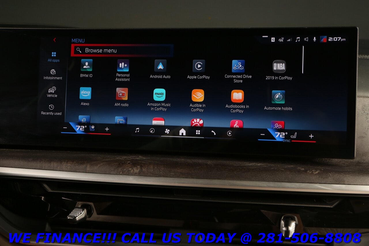 2024 BMW X7 2024 M60i M-SPORT BOWERS 7PASS DRV-ASST EXEC GLASS   - Photo 31 - Houston, TX 77031