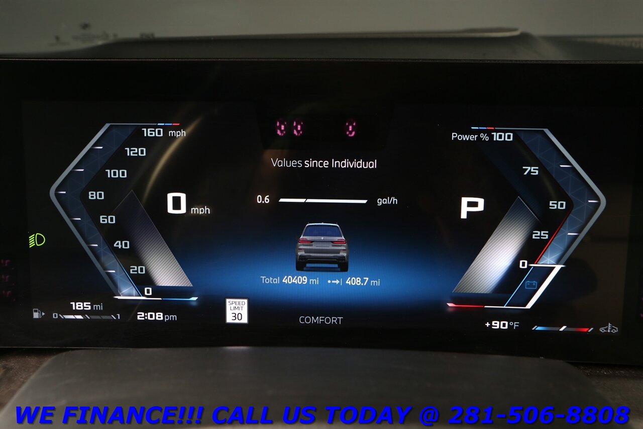 2024 BMW X7 2024 M60i M-SPORT BOWERS 7PASS DRV-ASST EXEC GLASS   - Photo 28 - Houston, TX 77031