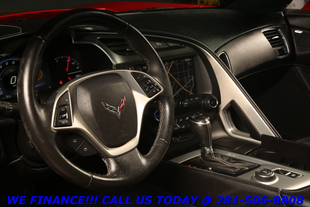 2015 Chevrolet Corvette 2015 Stingray 3LT CARBON TARGA TOP NAV HUD 31K MLS   - Photo 10 - Houston, TX 77031