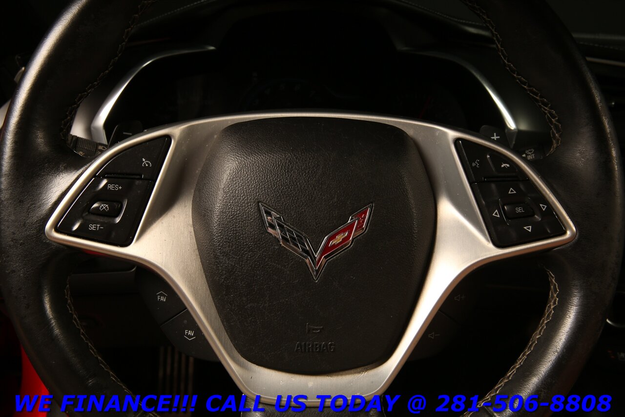 2015 Chevrolet Corvette 2015 Stingray 3LT CARBON TARGA TOP NAV HUD 31K MLS   - Photo 13 - Houston, TX 77031