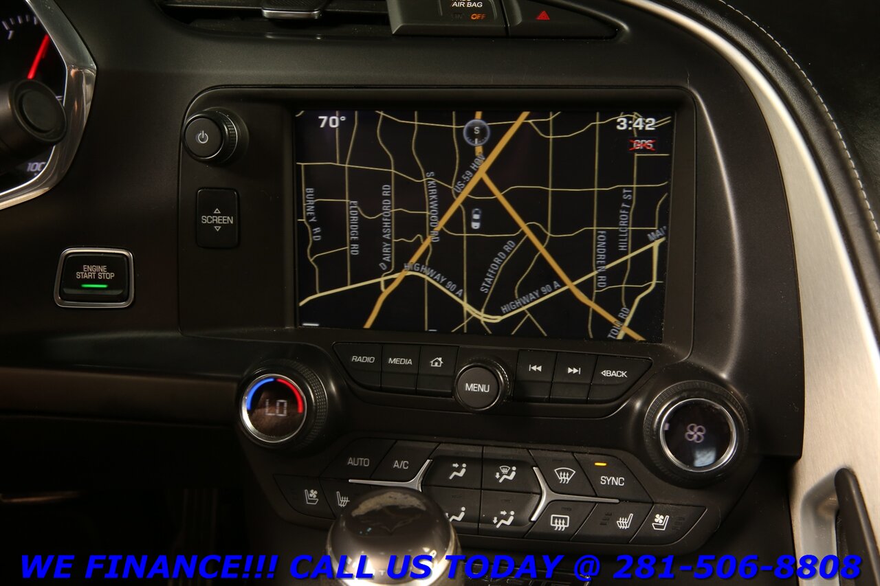 2015 Chevrolet Corvette 2015 Stingray 3LT CARBON TARGA TOP NAV HUD 31K MLS   - Photo 16 - Houston, TX 77031