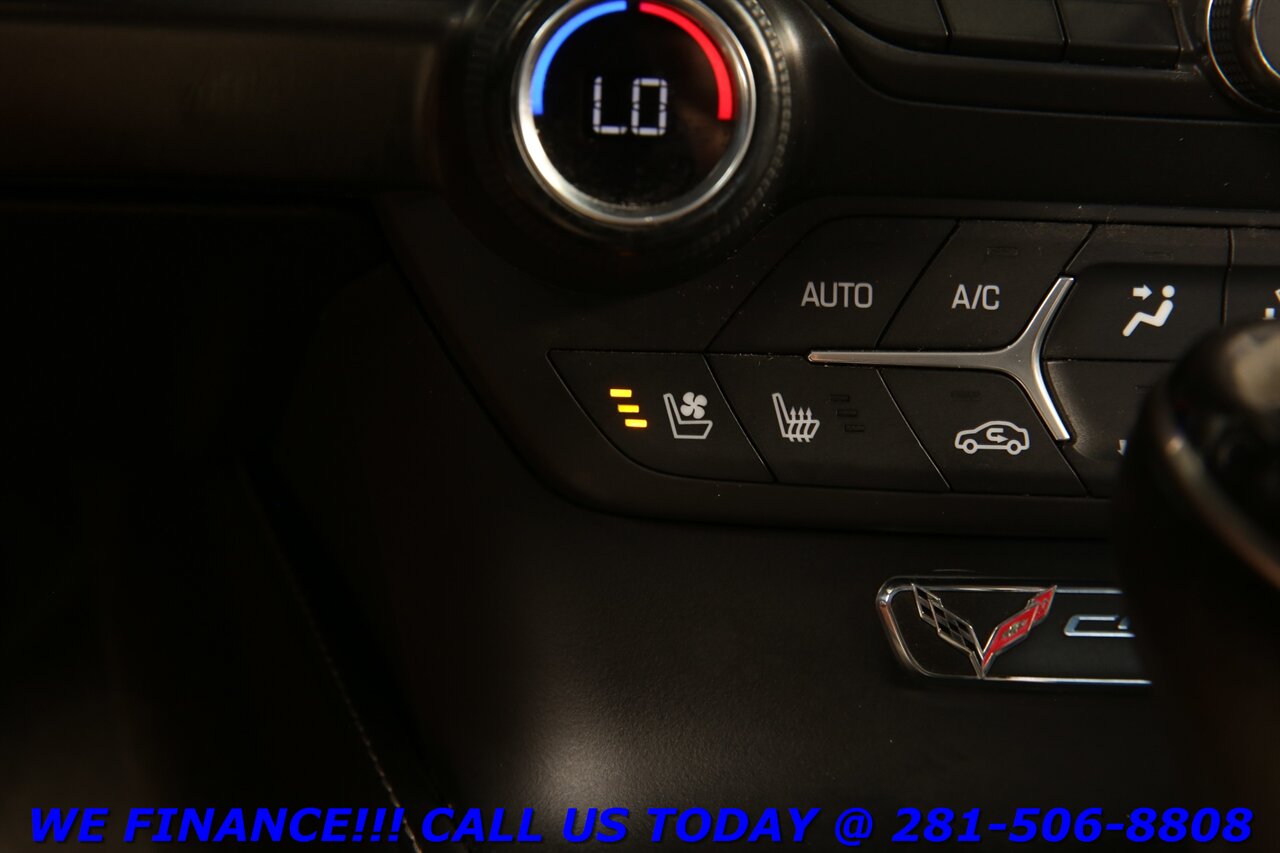 2015 Chevrolet Corvette 2015 Stingray 3LT CARBON TARGA TOP NAV HUD 31K MLS   - Photo 18 - Houston, TX 77031