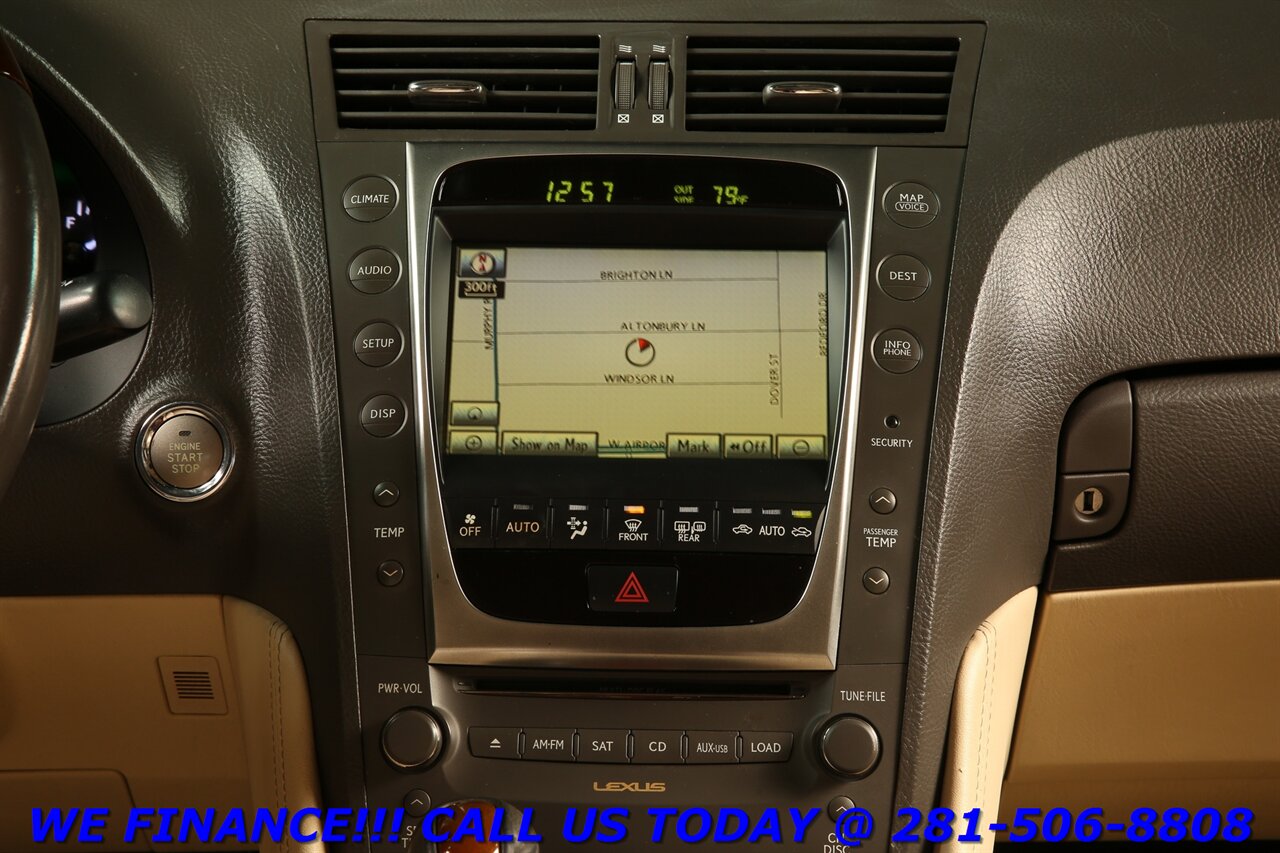 2010 Lexus GS 2010 GS 350 NAV SUN HEAT/COOL SEAT CAMERA KEYLESS   - Photo 16 - Houston, TX 77031