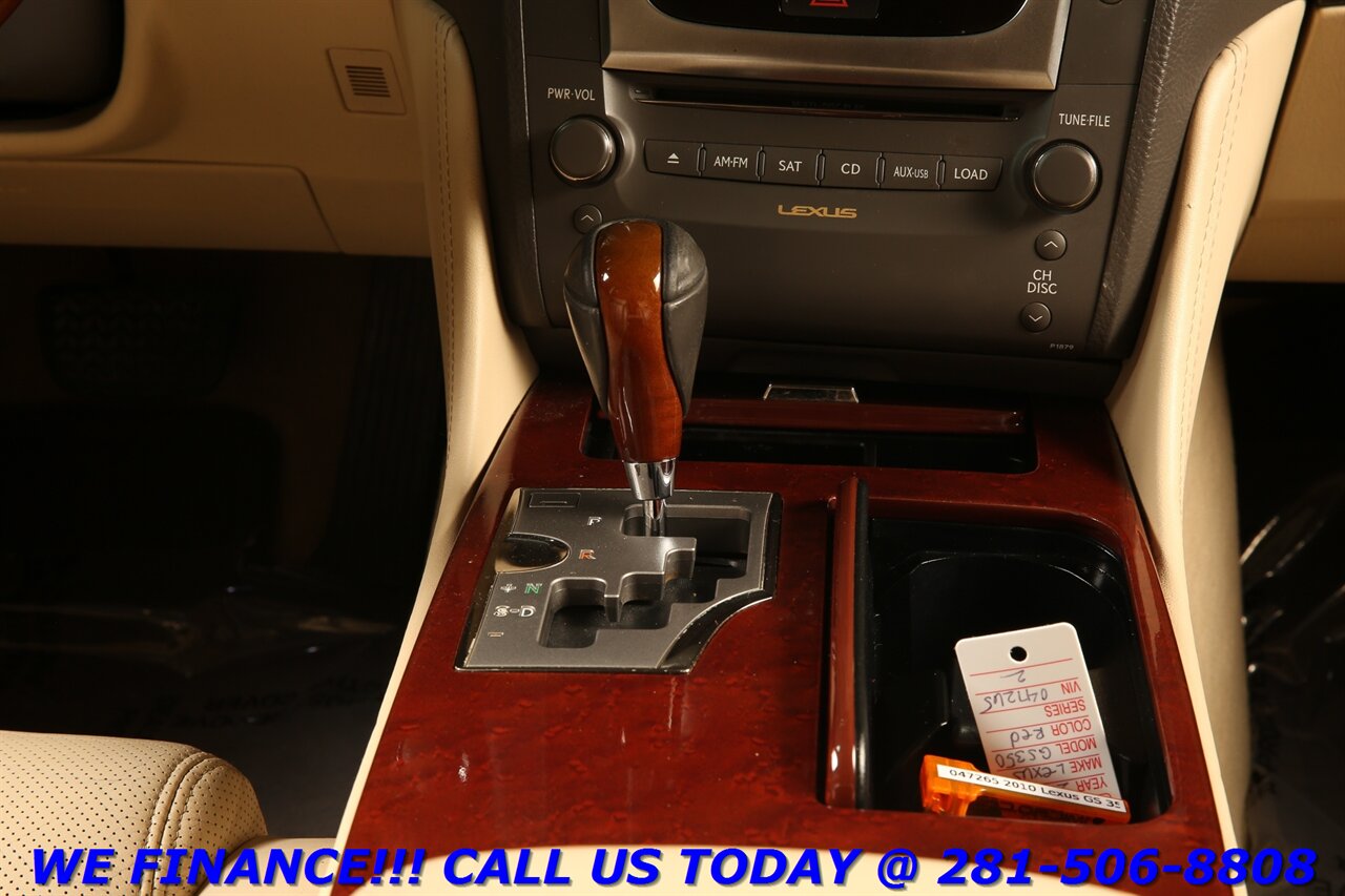 2010 Lexus GS 2010 GS 350 NAV SUN HEAT/COOL SEAT CAMERA KEYLESS   - Photo 19 - Houston, TX 77031