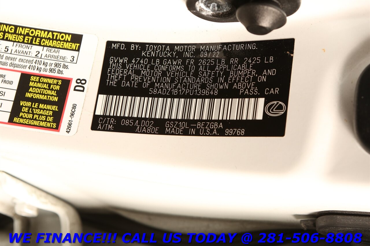 2023 Lexus ES 2023 ES 350 PREM PKG PANOROOF RADAR CRUISE BLIS   - Photo 32 - Houston, TX 77031