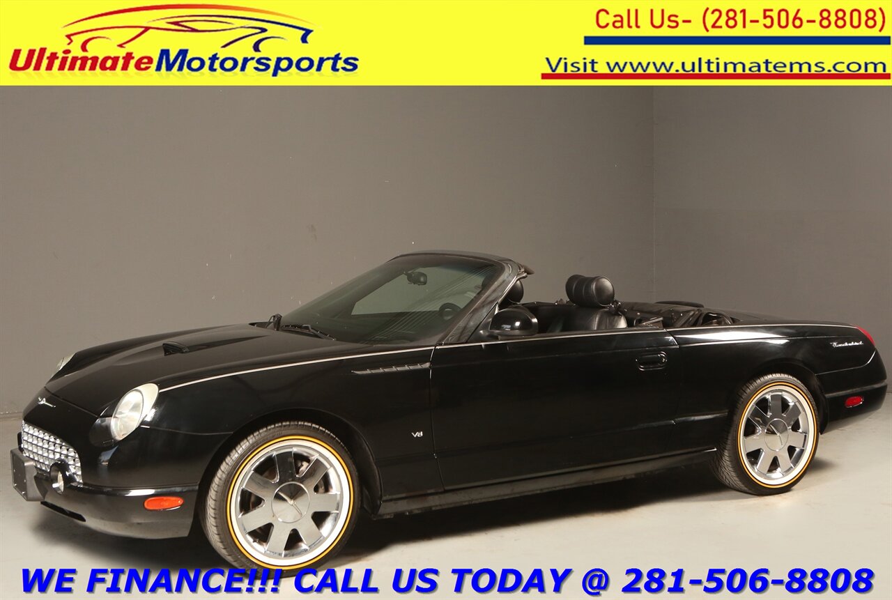 2003 Ford Thunderbird 2003 PREMIUM CONVERTIBLE LEATHER HEATSEAT 60K MLS   - Photo 1 - Houston, TX 77031