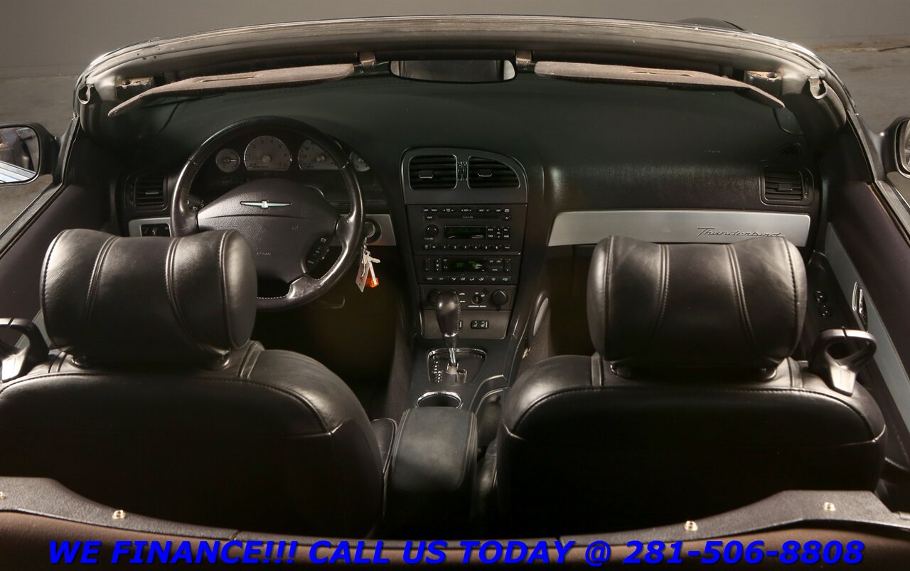 2003 Ford Thunderbird 2003 PREMIUM CONVERTIBLE LEATHER HEATSEAT 60K MLS   - Photo 3 - Houston, TX 77031