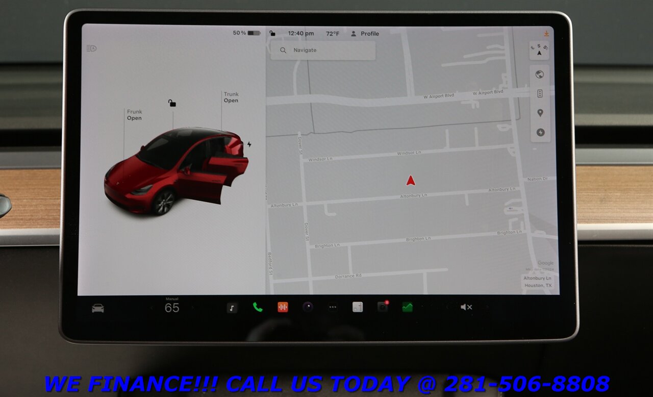 2021 Tesla Model Y 2021 Long Range FSD 7-PASS AWD AUTOPILOT ACCEL   - Photo 14 - Houston, TX 77031