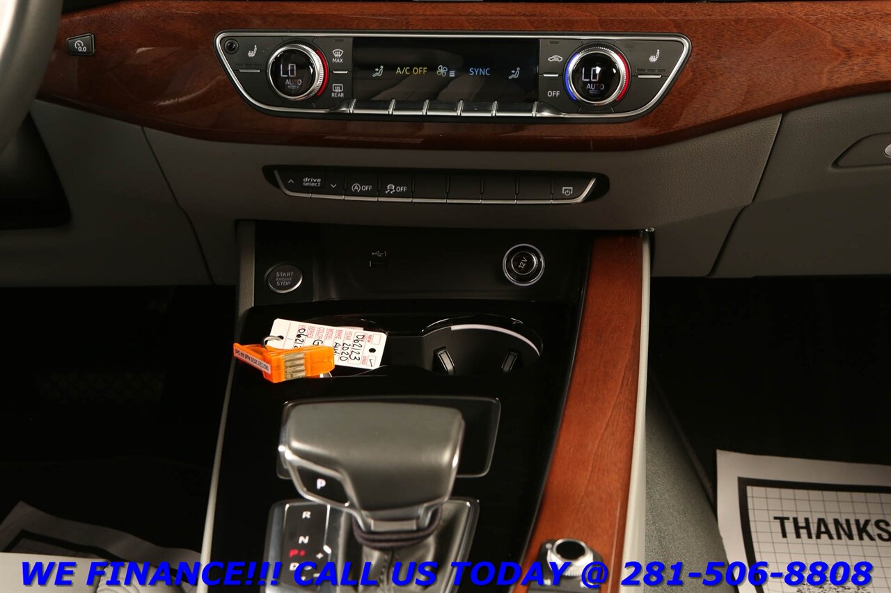 2020 Audi A4 2020 Premium PLUS SUN HEATSEAT CAMERA KEYLESS 41K - Photo 18 - Houston, TX 77031