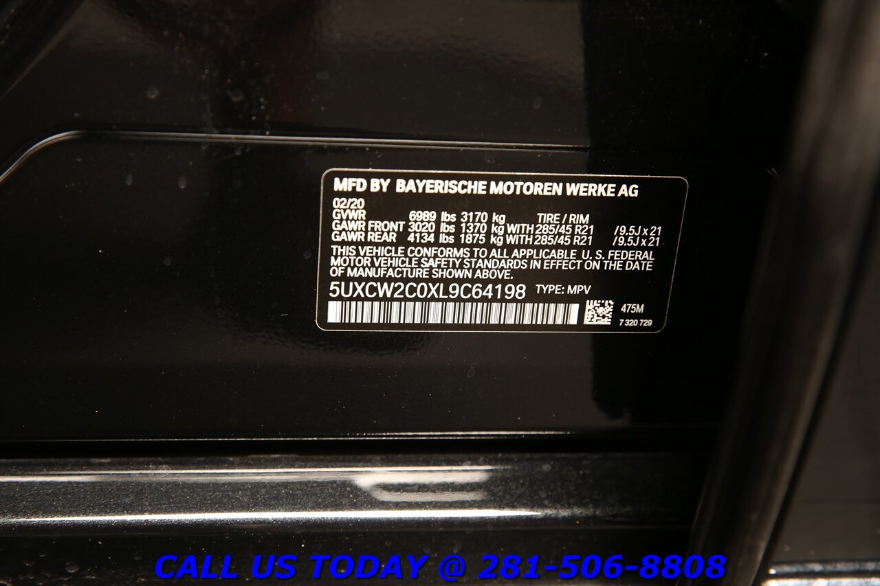 2020 BMW X7 xDrive40i AWD 6PASS PREM PKG NAV HUD PANO ACTIVECR - Photo 35 - Houston, TX 77031