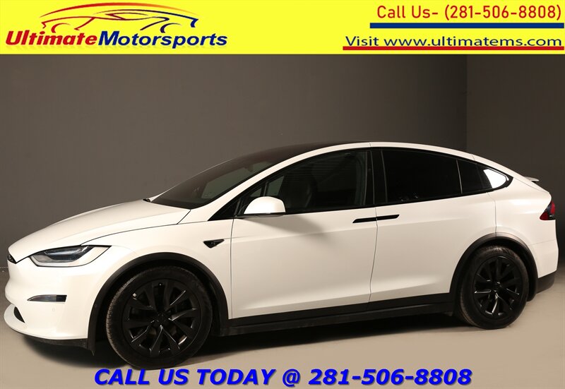 2021 Tesla Model X 2021 Long Range AWD FSD NAV BLIND 3ROW 43K MLS  