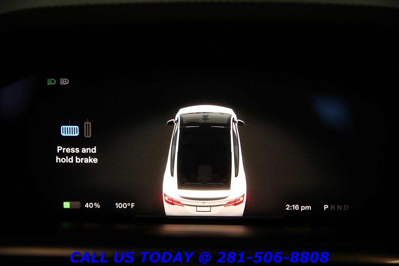 2021 Tesla Model X 2021 Long Range AWD FSD NAV BLIND 3ROW 43K MLS   - Photo 25 - Houston, TX 77031