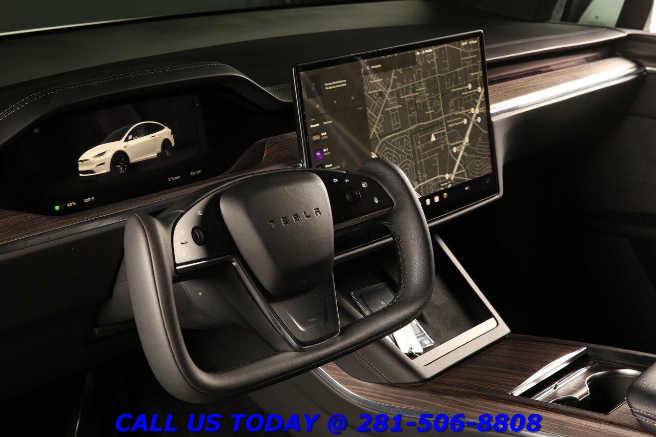 2021 Tesla Model X 2021 Long Range AWD FSD NAV BLIND 3ROW 43K MLS   - Photo 9 - Houston, TX 77031