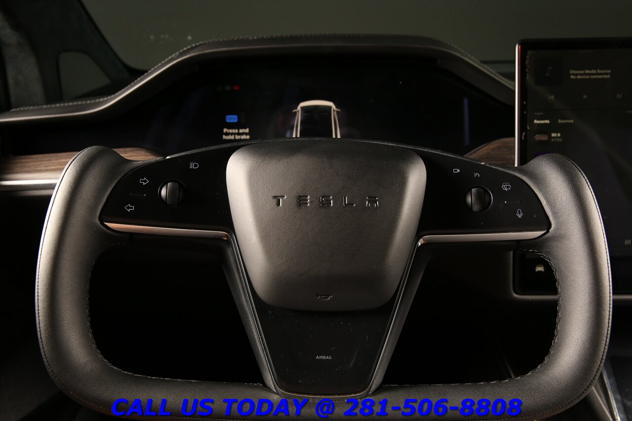 2021 Tesla Model X 2021 Long Range AWD FSD NAV BLIND 3ROW 43K MLS   - Photo 12 - Houston, TX 77031