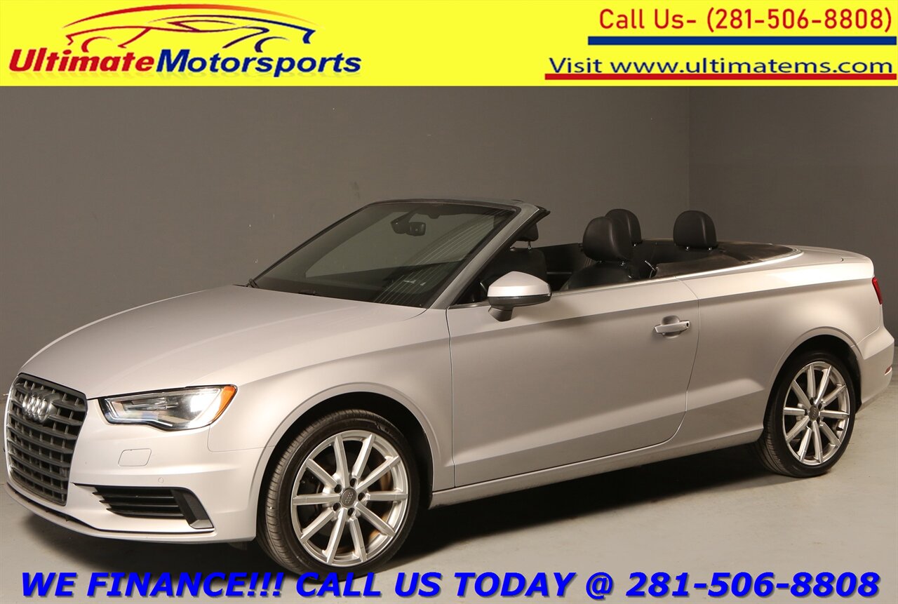 2016 Audi A3 2016 Premium Plus NAV BANGOLUFSEN HEATSEAT CAM 54K   - Photo 1 - Houston, TX 77031