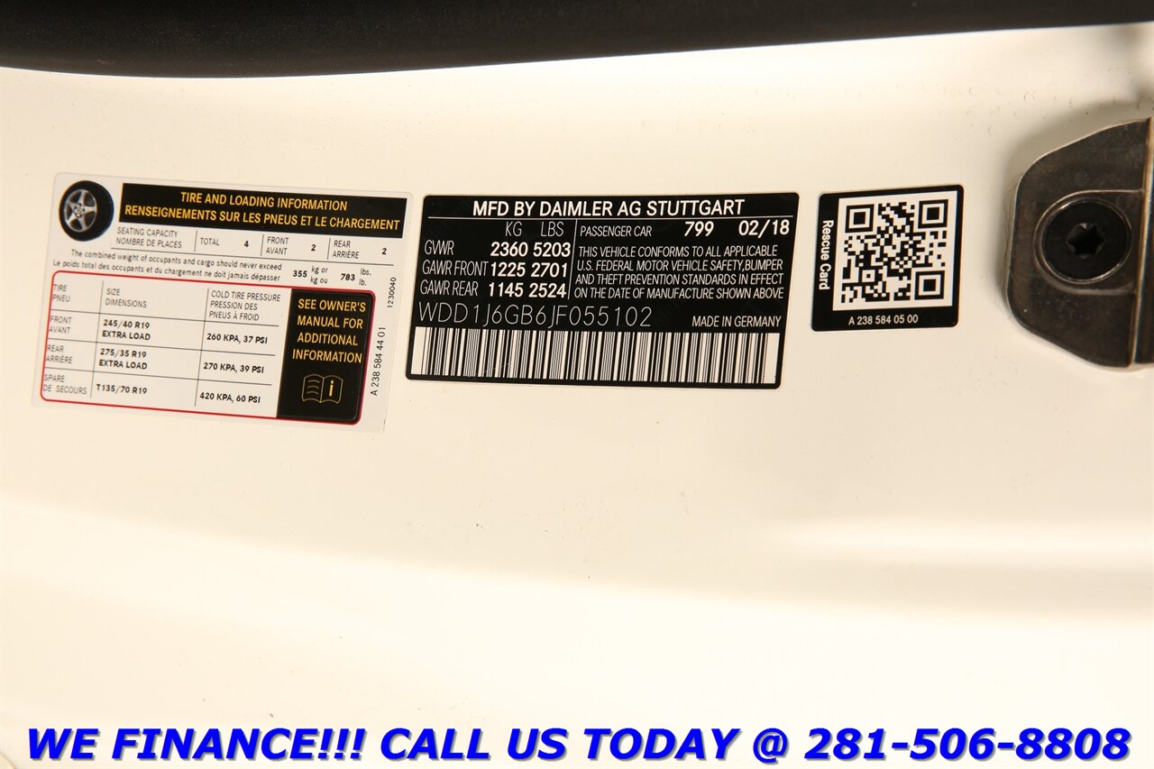 2018 Mercedes-Benz 2018 E400 4MATIC AMG BURMESTER DESIGNO DIAMOND P1   - Photo 27 - Houston, TX 77031