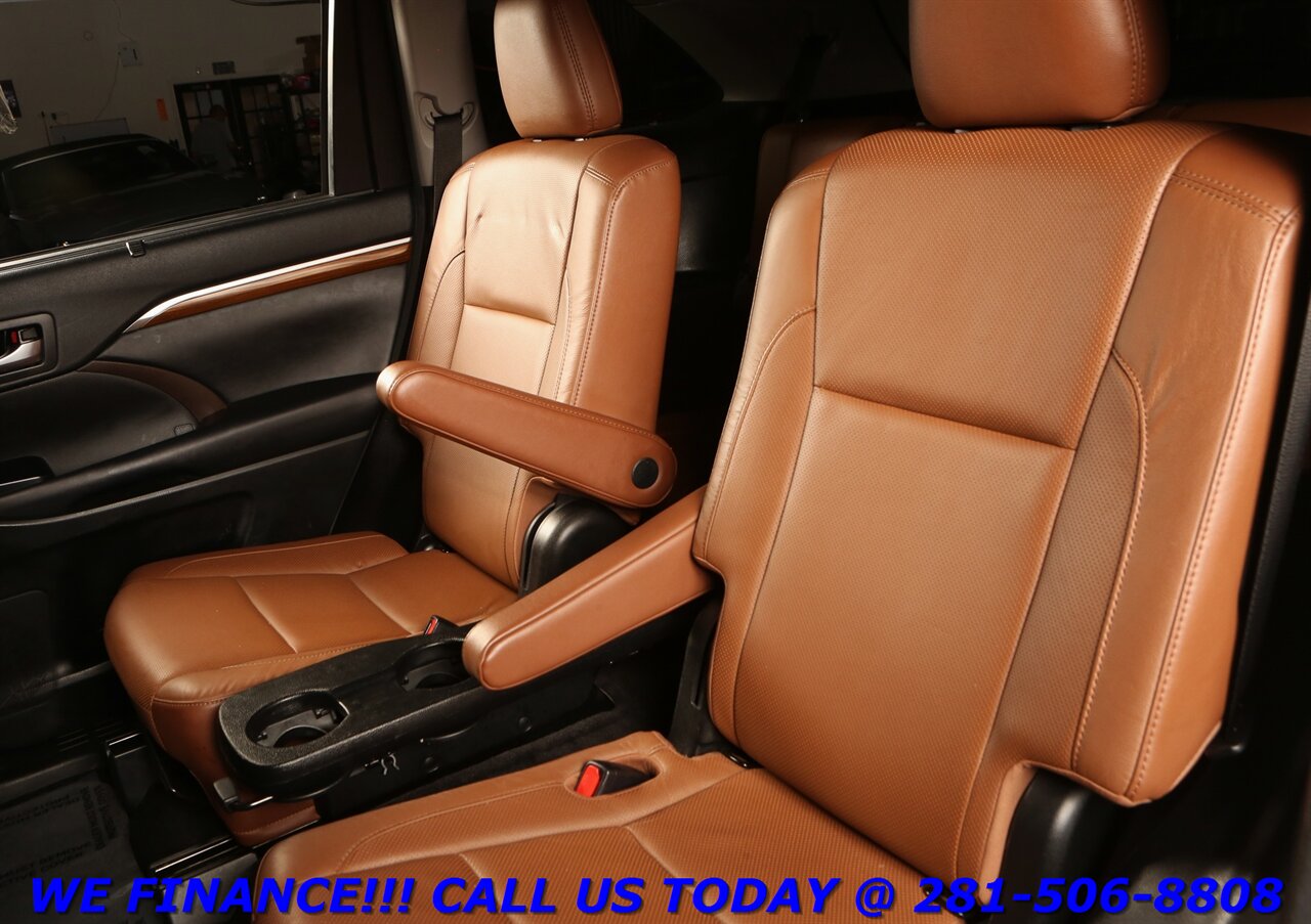2018 Toyota Highlander 2018 Limited NAV SUN RADAR CRUISE BLIND 3RD ROW - Photo 22 - Houston, TX 77031
