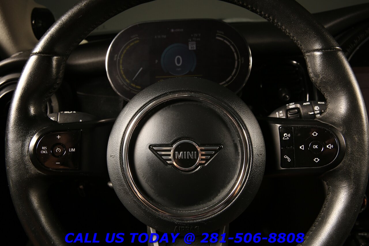 2023 MINI Cooper SE 2023 SIGNATURE NAV PANOROOF SPORT HEATSEAT 24K MLS - Photo 13 - Houston, TX 77031