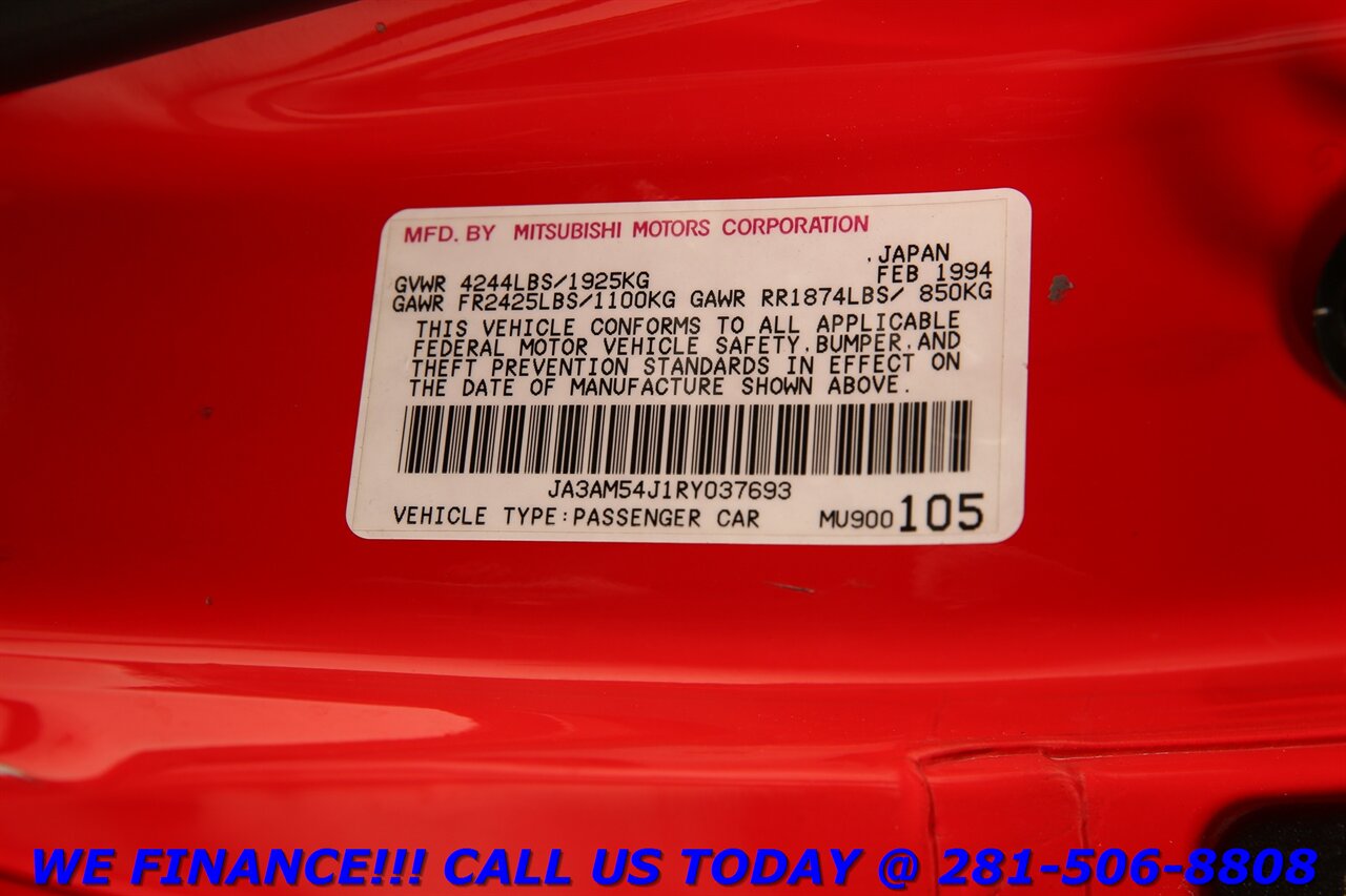 1994 Mitsubishi 3000GT 1994 MANUAL 5-SPEED ANDROID AUTO CAMERA CRUISE   - Photo 31 - Houston, TX 77031