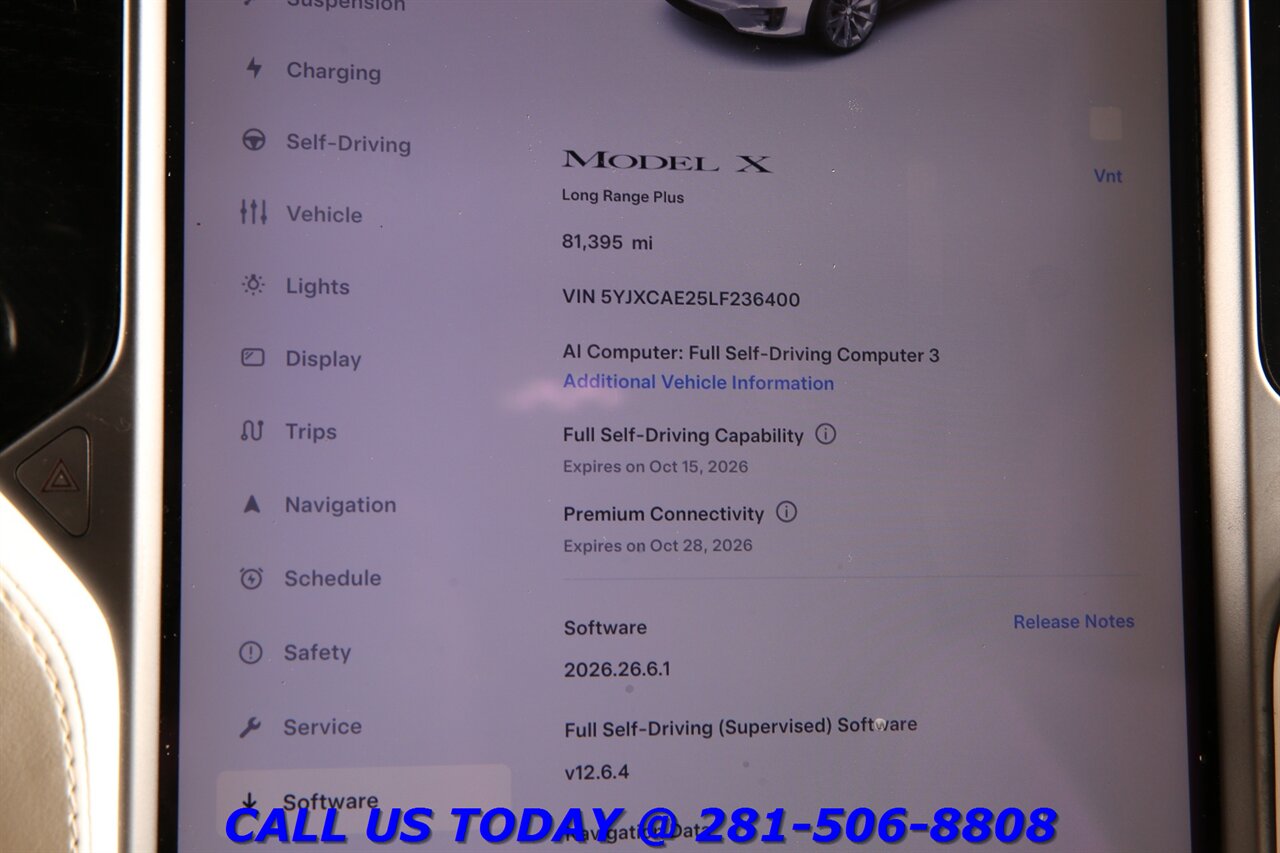 2020 Tesla Model X 2020 Long Range Plus AWD FSD 7-PASS AUTOPILOT 3ROW - Photo 15 - Houston, TX 77031