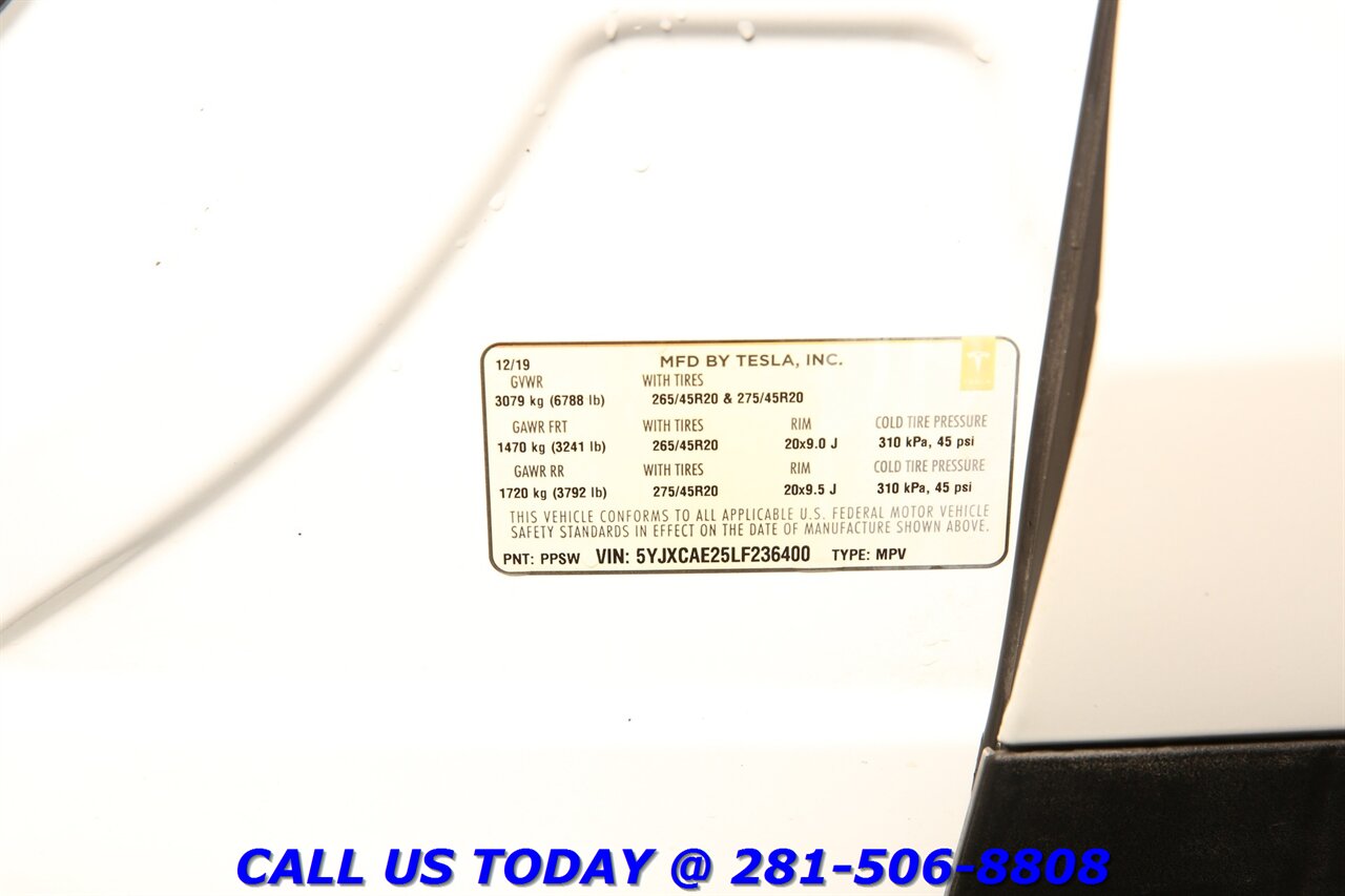 2020 Tesla Model X 2020 Long Range Plus AWD FSD 7-PASS AUTOPILOT 3ROW - Photo 30 - Houston, TX 77031