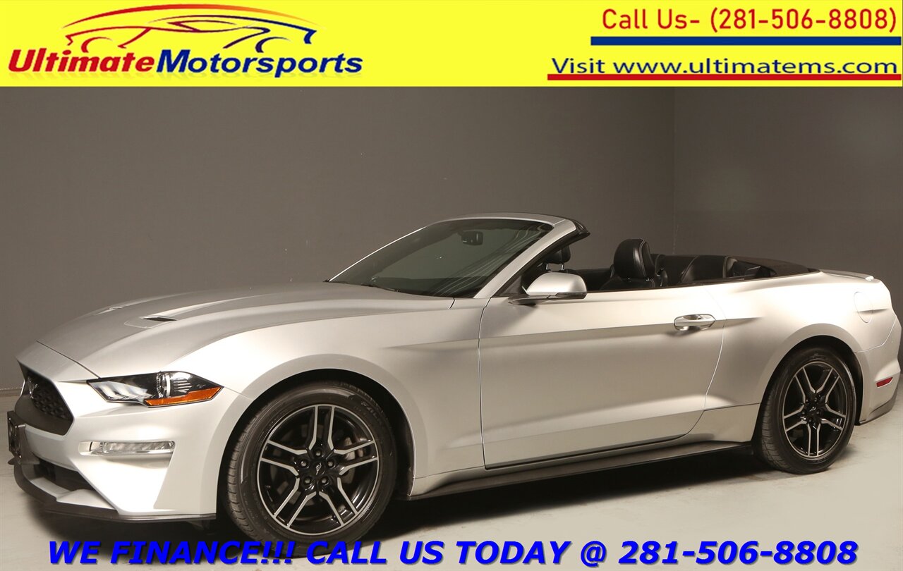 2018 Ford Mustang 2018 Premium EcoBoost CONVERTIBLE CAMERA 79K - Photo 1 - Houston, TX 77031