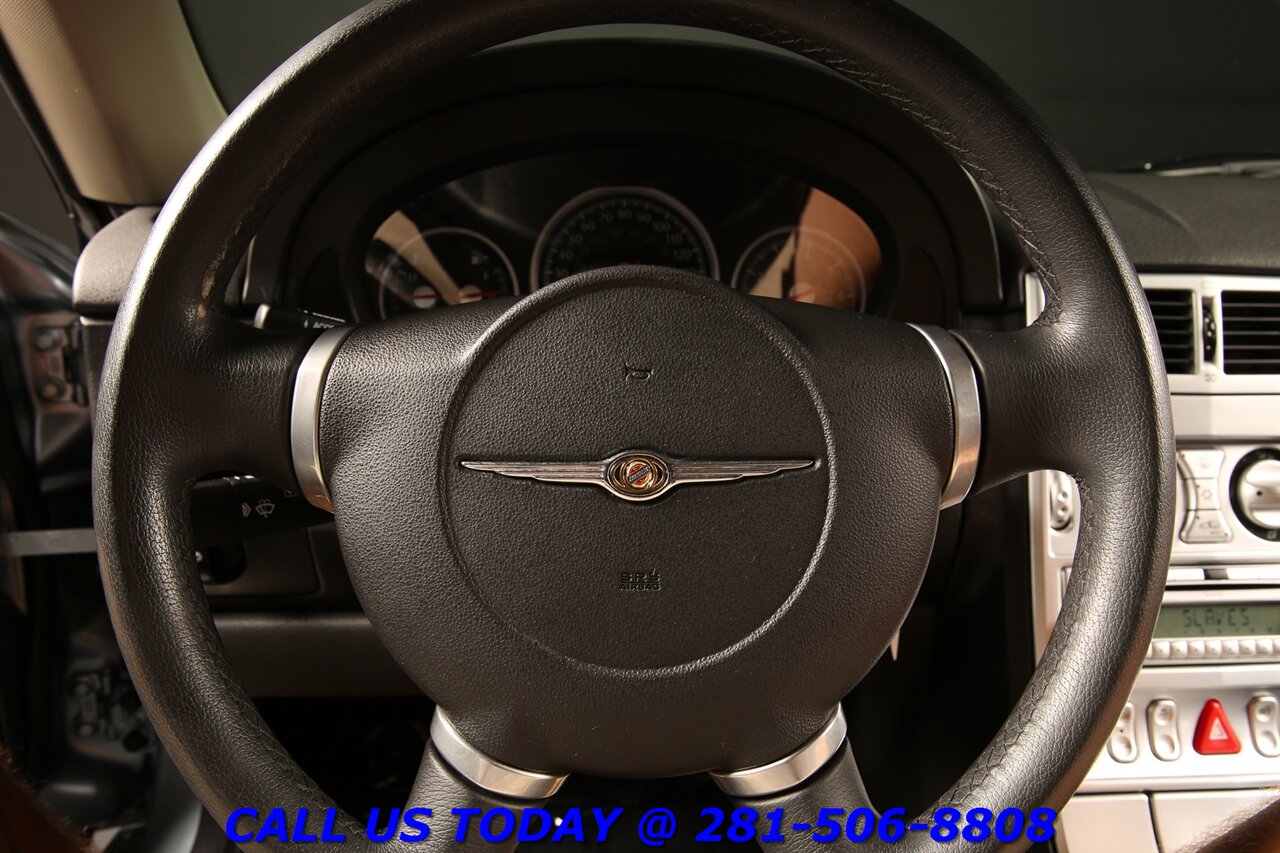 2005 Chrysler Crossfire 2005 Limited LEATHER HEATSEAT CRUISE 24K MILES ! - Photo 13 - Houston, TX 77031