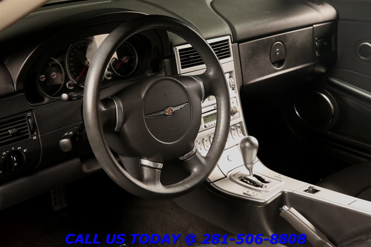 2005 Chrysler Crossfire 2005 Limited LEATHER HEATSEAT CRUISE 24K MILES ! - Photo 10 - Houston, TX 77031