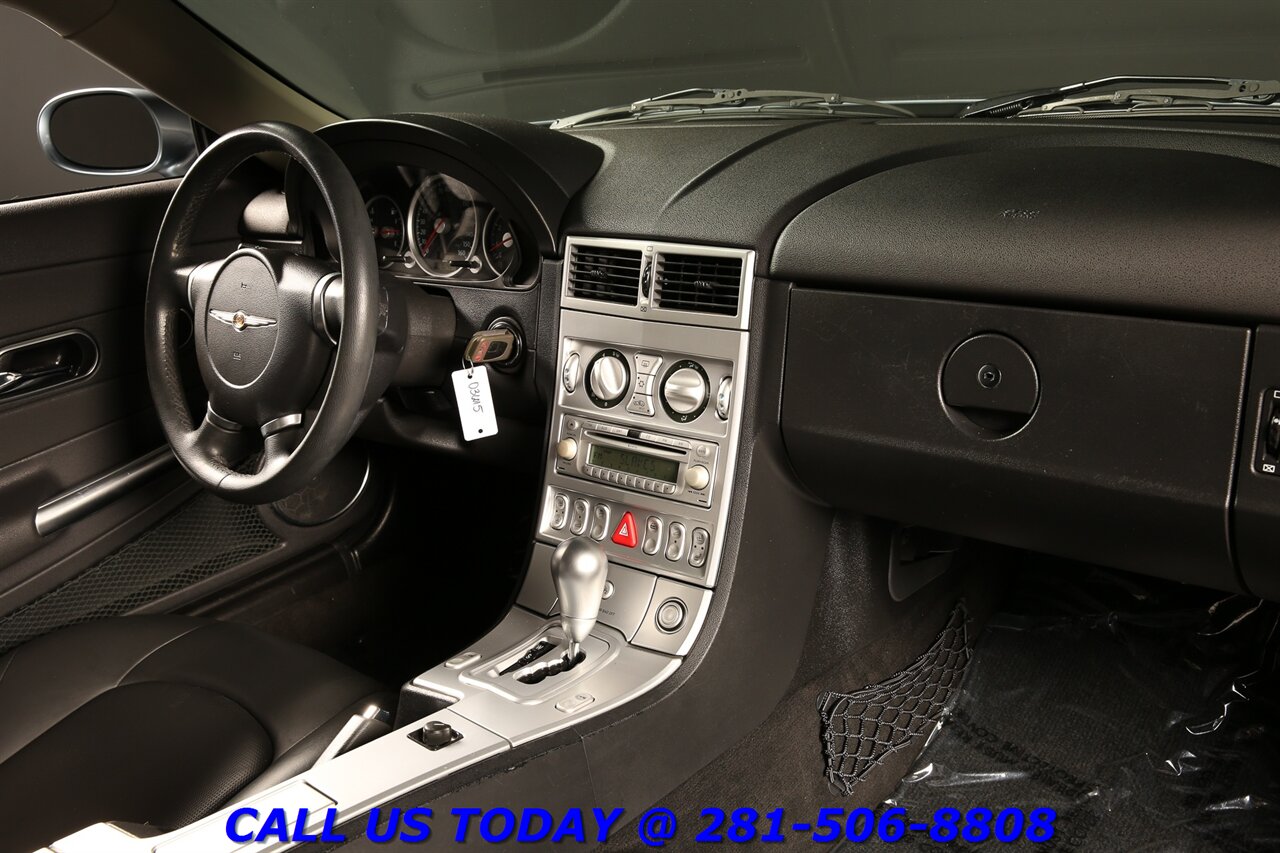 2005 Chrysler Crossfire 2005 Limited LEATHER HEATSEAT CRUISE 24K MILES ! - Photo 16 - Houston, TX 77031