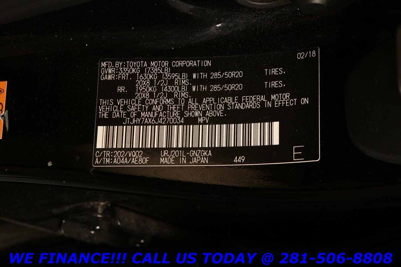 2018 Lexus LX 2018 LX 570 AWD NAV SUN BLIS HEATSEAT CAMERA 65K - Photo 30 - Houston, TX 77031